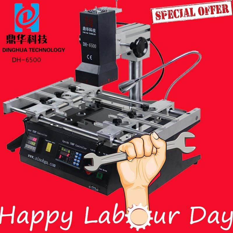 DH-6500 BGA perdarymo stotis DH-6500 BGA rework station