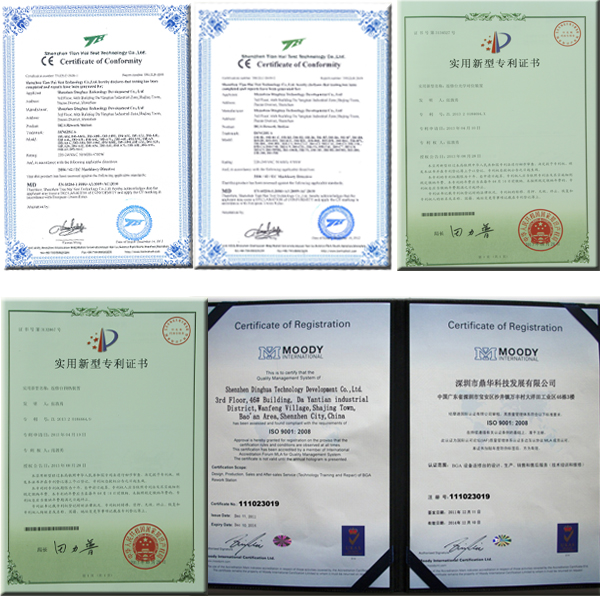 „BGA REWORK STATION“ ir paternas