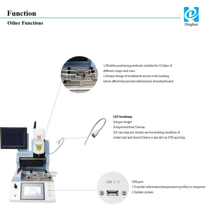 Bga Rework Station Professionally For Mobile Phone